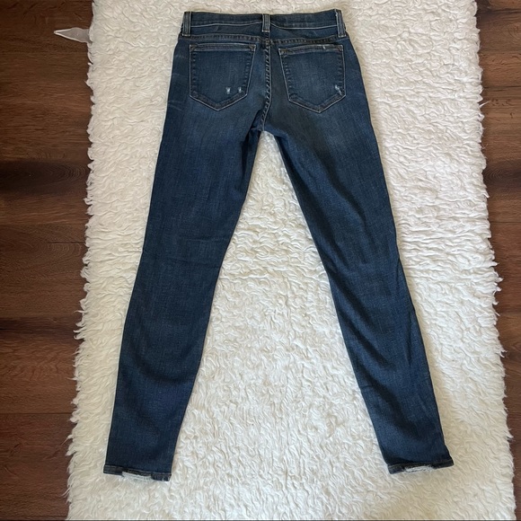 J.Crew toothpick skinny distressed jeans, size 25 - Picture 6 of 9